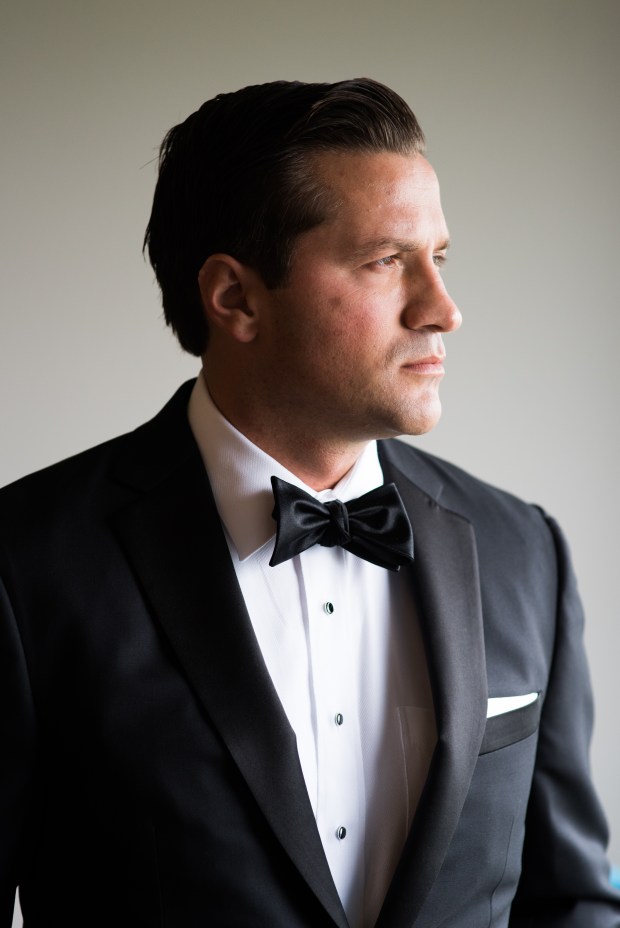 Elegant Metallic Belle Mer Wedding on The Newport Bride