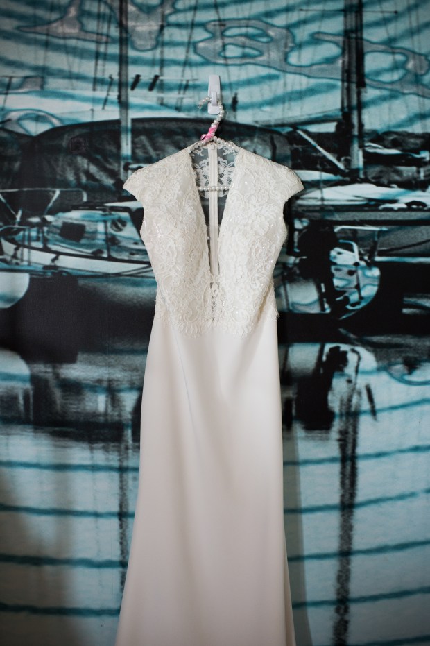 Elegant Metallic Belle Mer Wedding on The Newport Bride