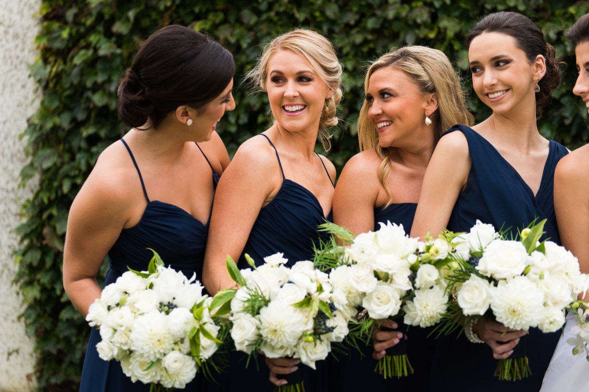 Elegant Metallic Belle Mer Wedding on The Newport Bride