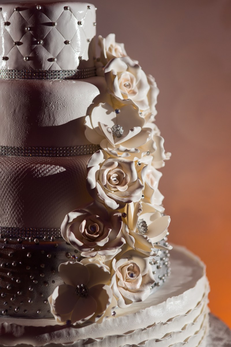 Elegant Metallic Winter Belle Mer Wedding at The Newport Bride