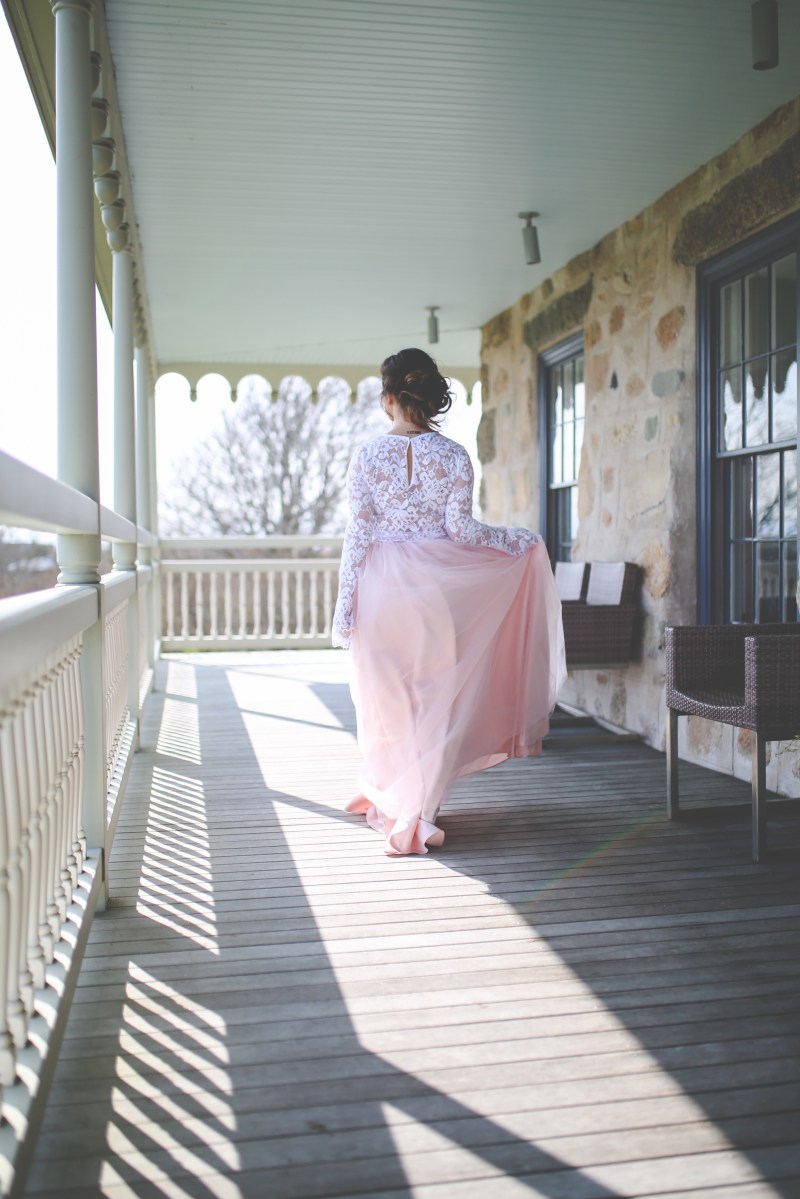 Bridal Tulle at the Spring House Hotel