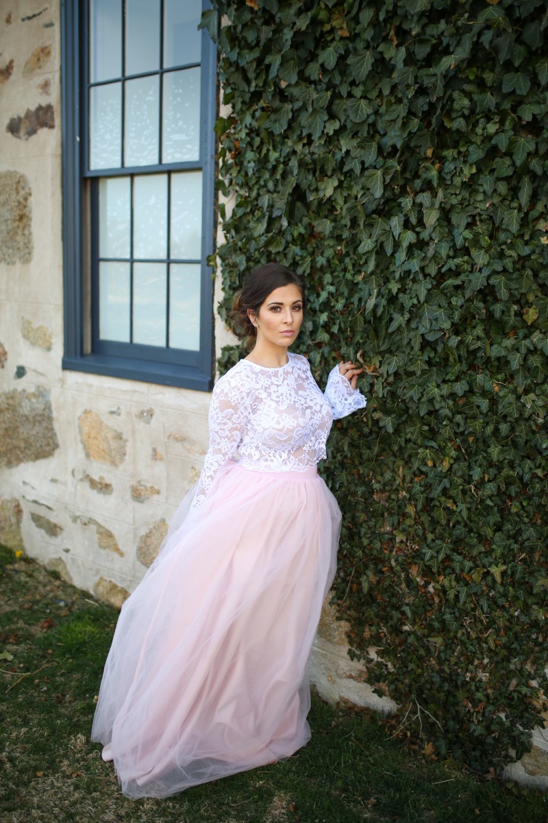 Bridal Tulle at the Spring House Hotel