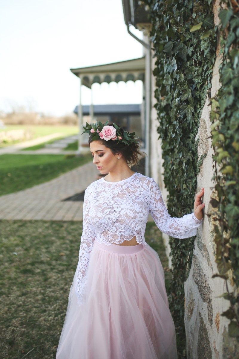 Bridal Tulle at the Spring House Hotel