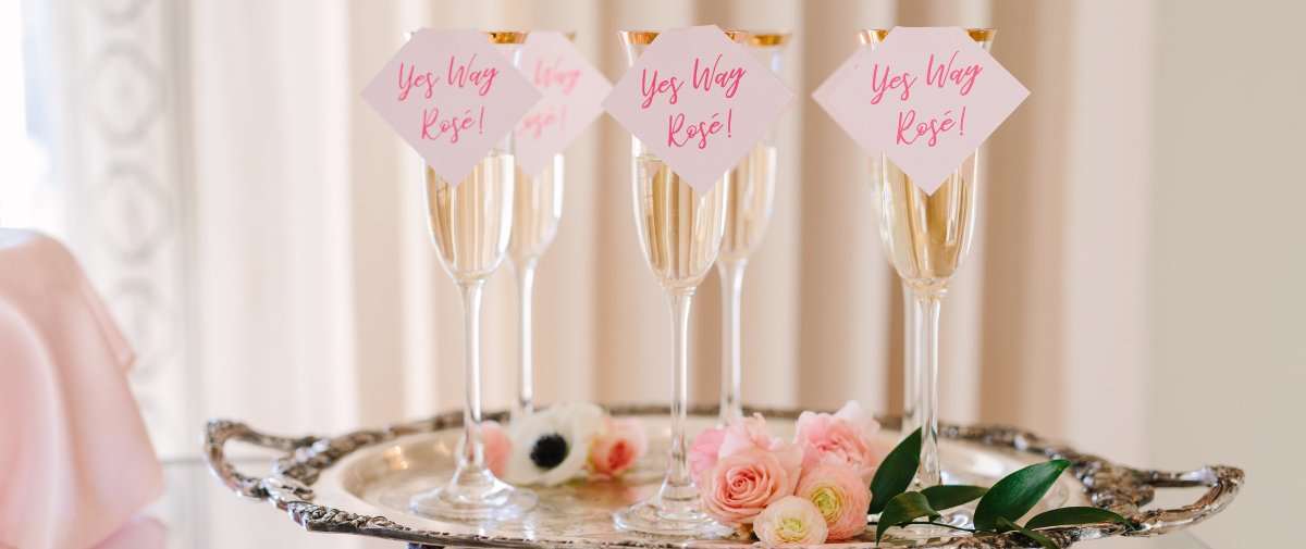 Yes Way Rose Themed Styled Shoot on The Newport Bride