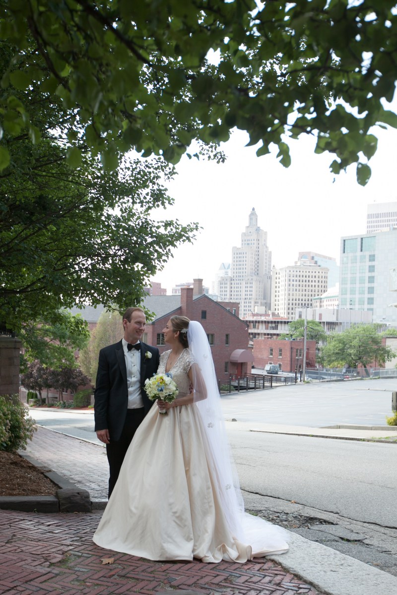 Jessica and Danny's Elegant Providence Public Library Wedding on The Newport Bride Rhode Island Wedding Blog