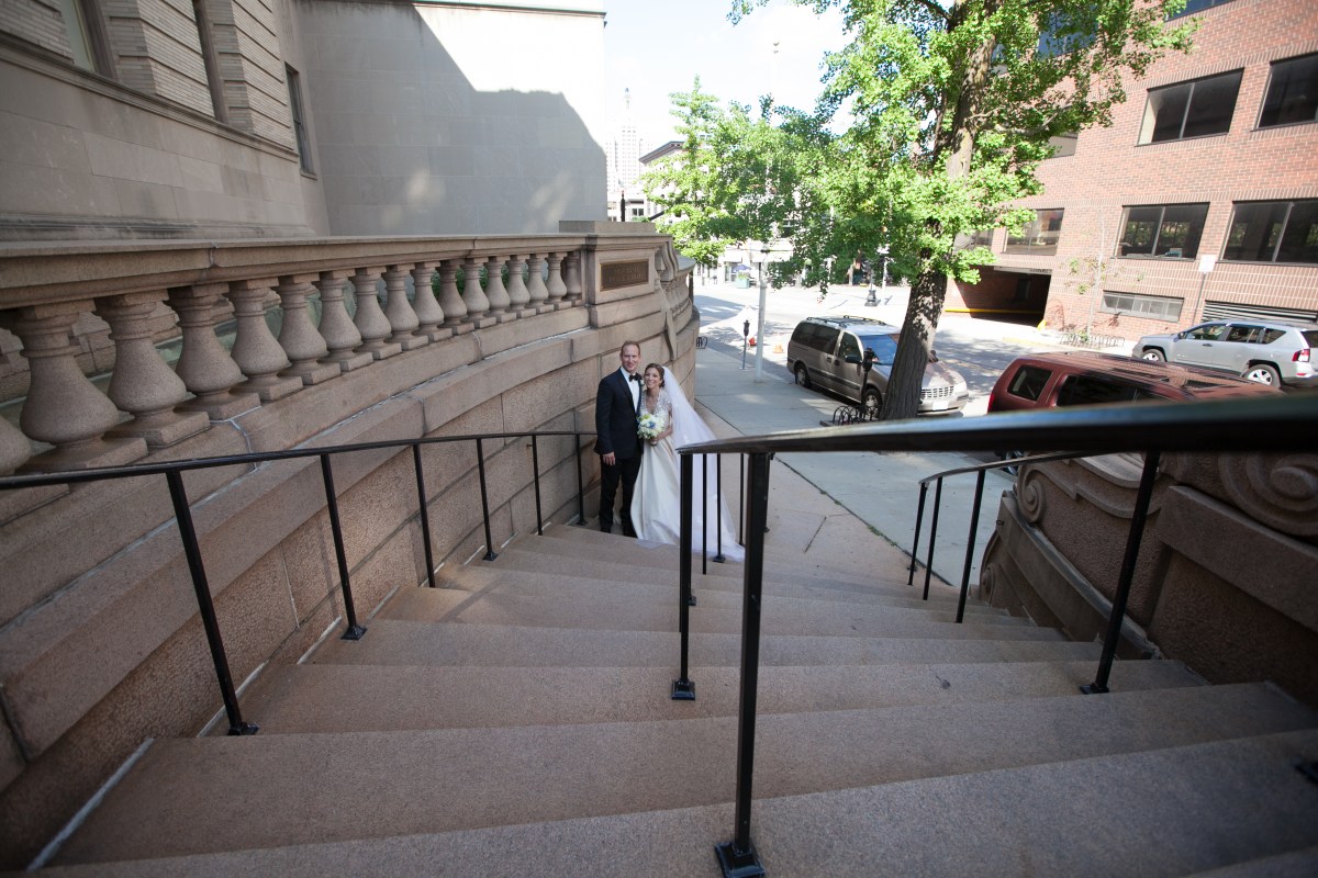Jessica and Danny's Elegant Providence Public Library Wedding on The Newport Bride Rhode Island Wedding Blog