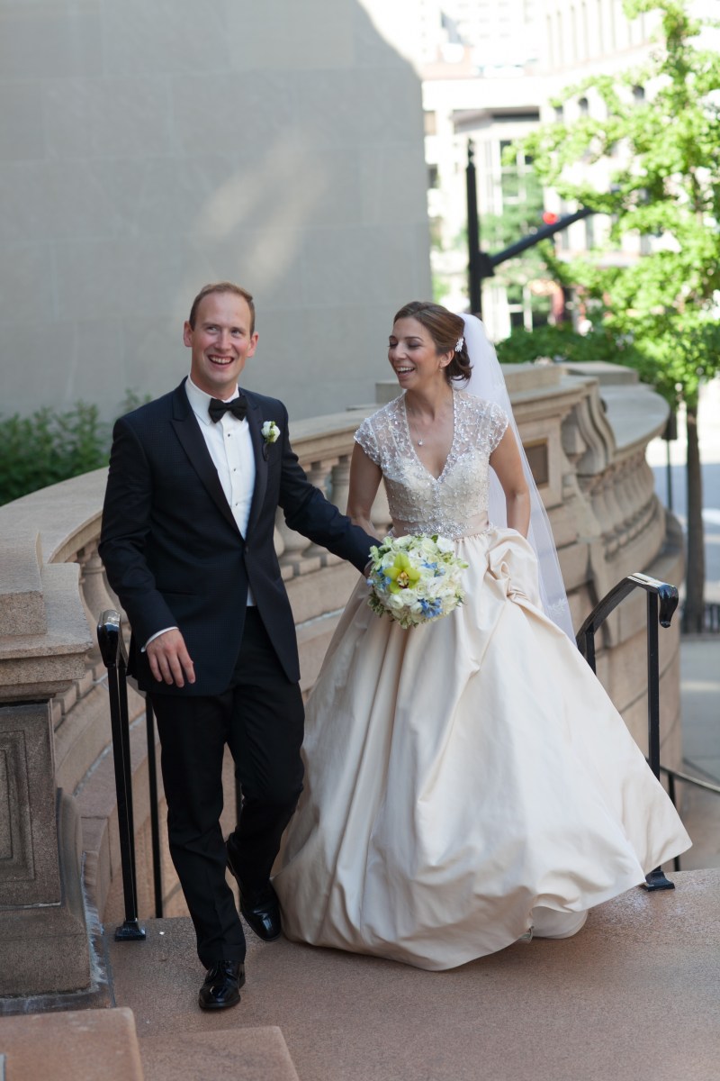 Jessica and Danny's Elegant Providence Public Library Wedding on The Newport Bride Rhode Island Wedding Blog