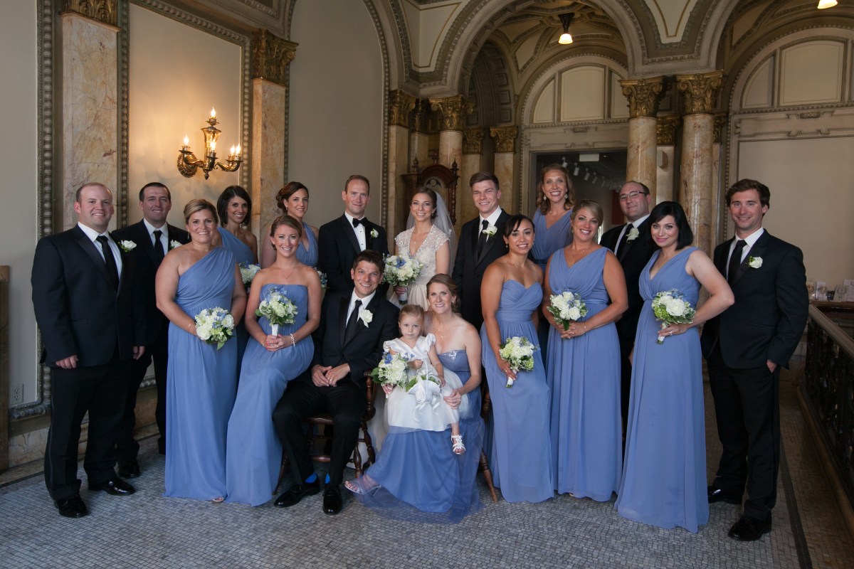 Jessica and Danny's Elegant Providence Public Library Wedding on The Newport Bride Rhode Island Wedding Blog