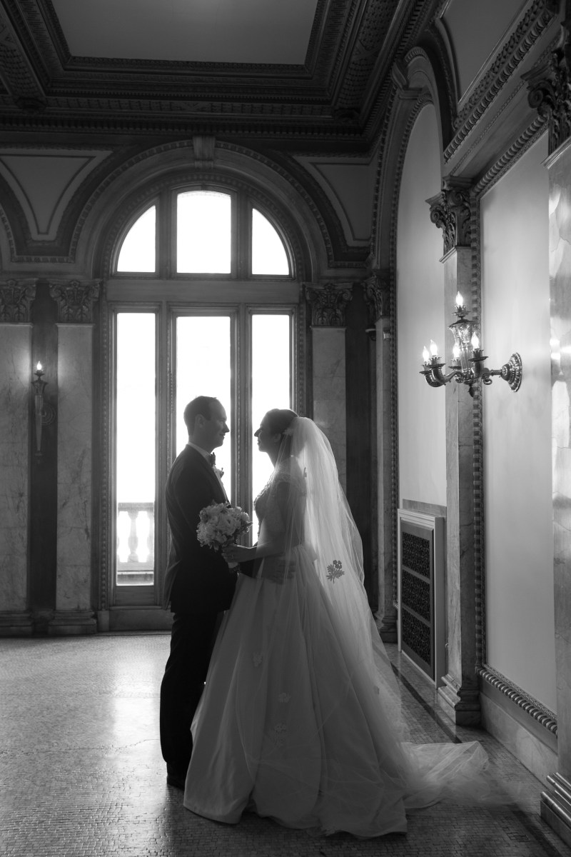 Jessica and Danny's Elegant Providence Public Library Wedding on The Newport Bride Rhode Island Wedding Blog