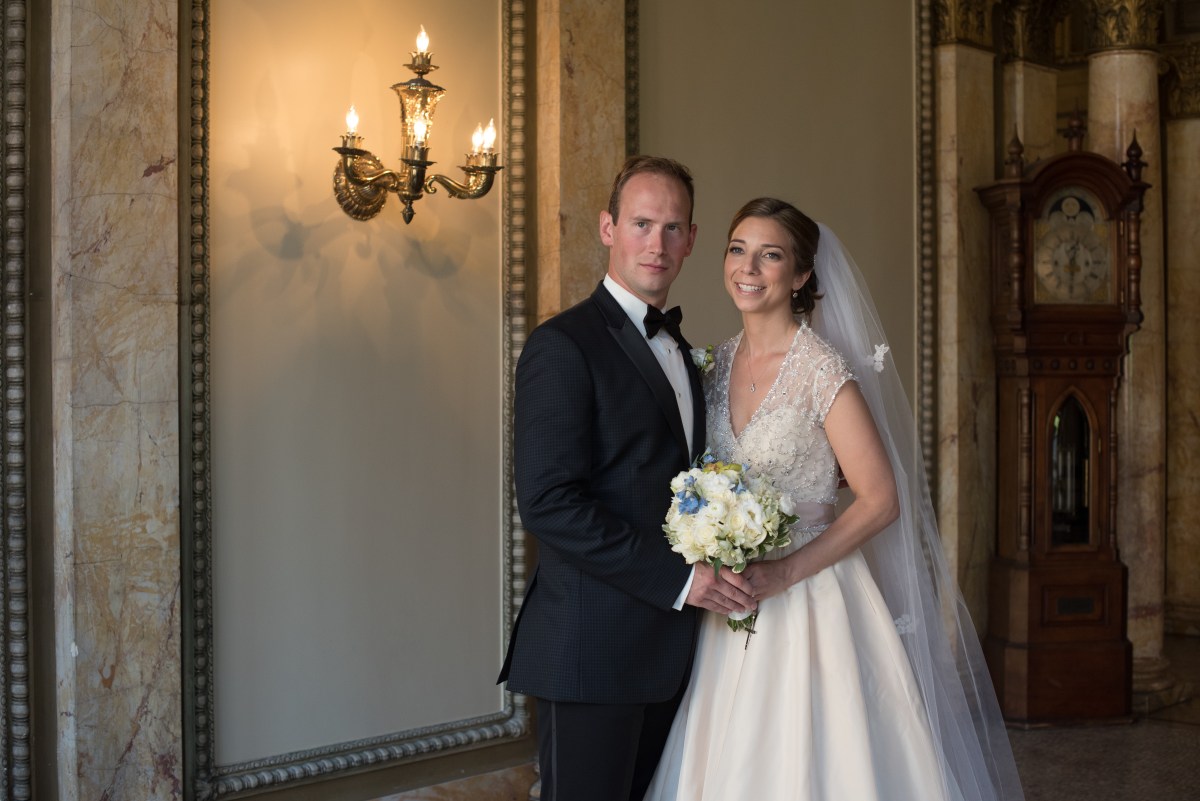 Jessica and Danny's Elegant Providence Public Library Wedding on The Newport Bride Rhode Island Wedding Blog