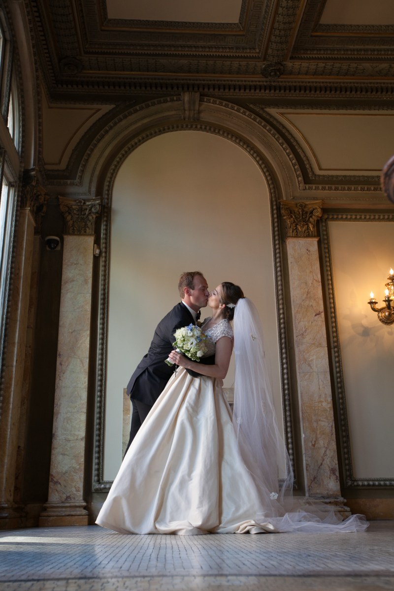Jessica and Danny's Elegant Providence Public Library Wedding on The Newport Bride Rhode Island Wedding Blog