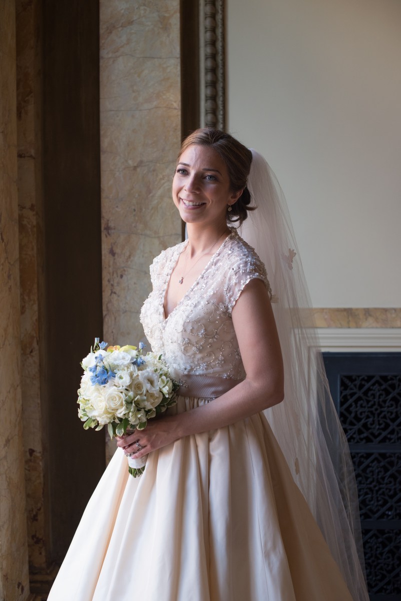 Jessica and Danny's Elegant Providence Public Library Wedding on The Newport Bride Rhode Island Wedding Blog
