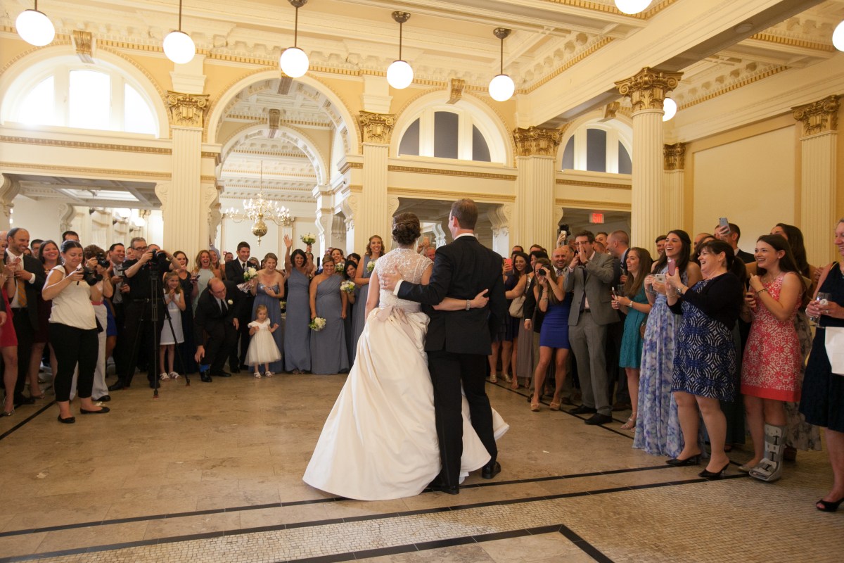 Jessica and Danny's Elegant Providence Public Library Wedding on The Newport Bride Rhode Island Wedding Blog