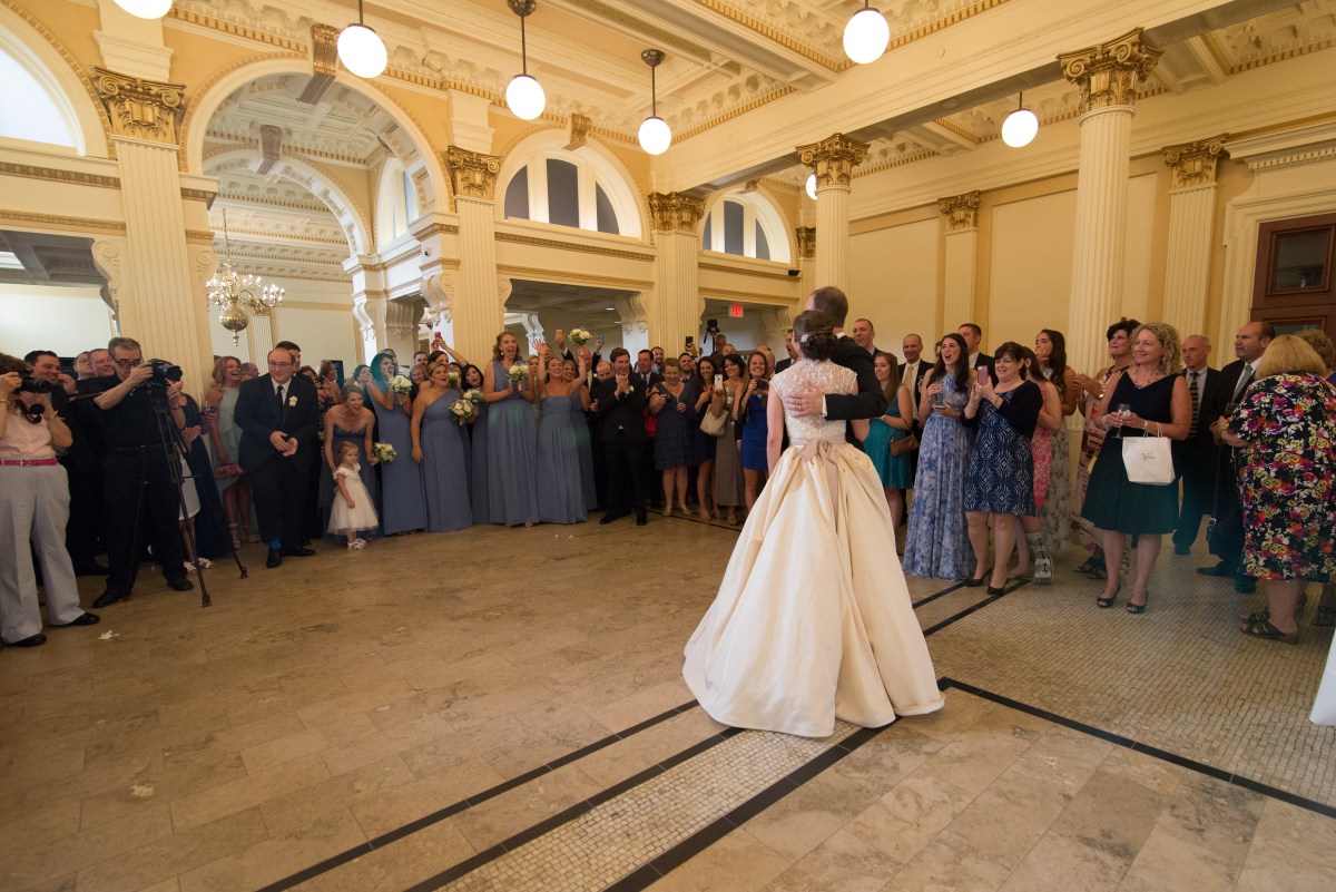 Jessica and Danny's Elegant Providence Public Library Wedding on The Newport Bride Rhode Island Wedding Blog