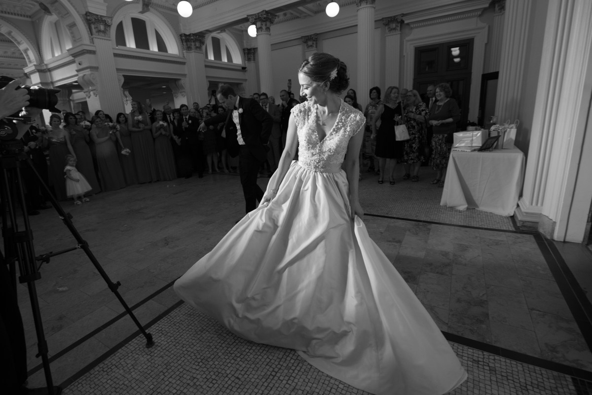 Jessica and Danny's Elegant Providence Public Library Wedding on The Newport Bride Rhode Island Wedding Blog