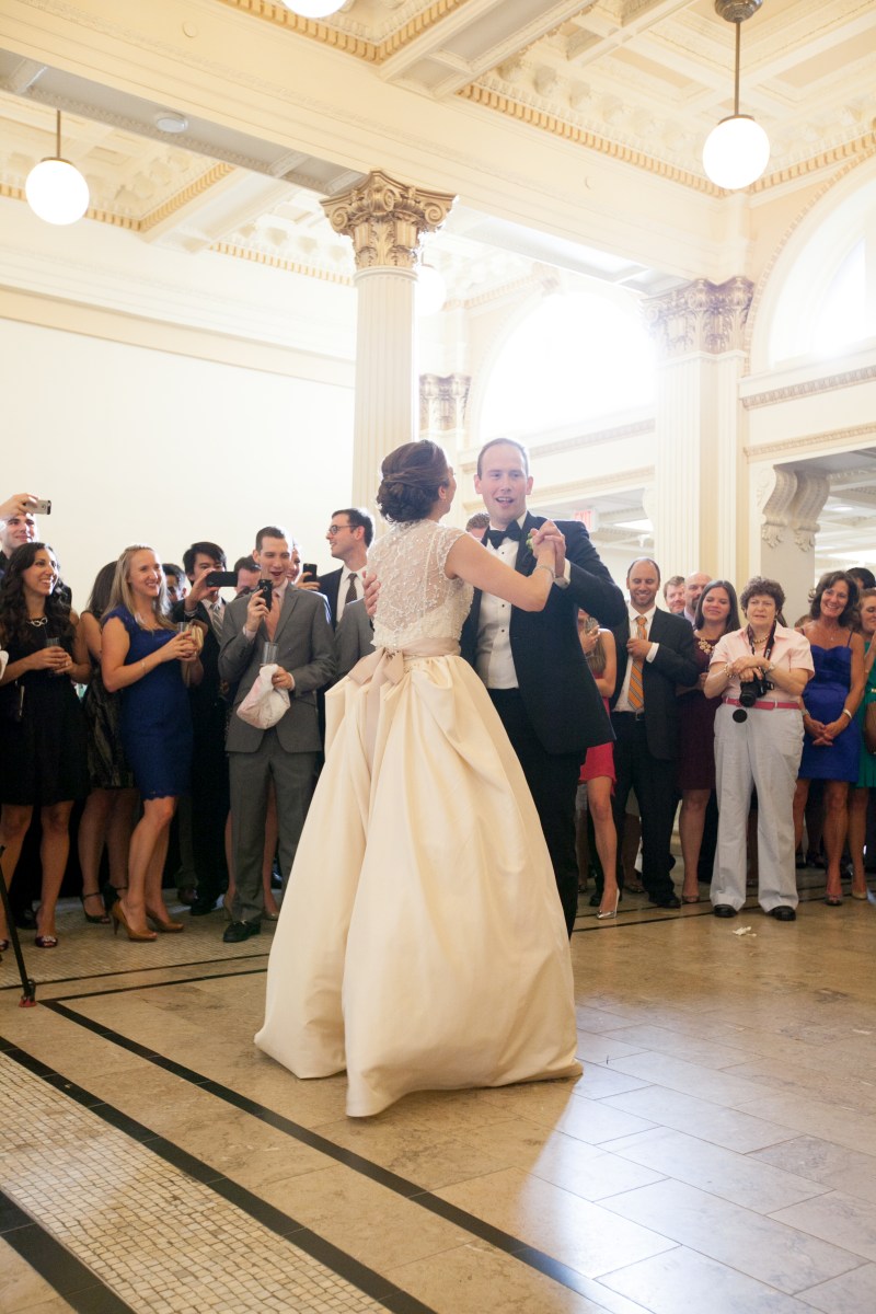 Jessica and Danny's Elegant Providence Public Library Wedding on The Newport Bride Rhode Island Wedding Blog