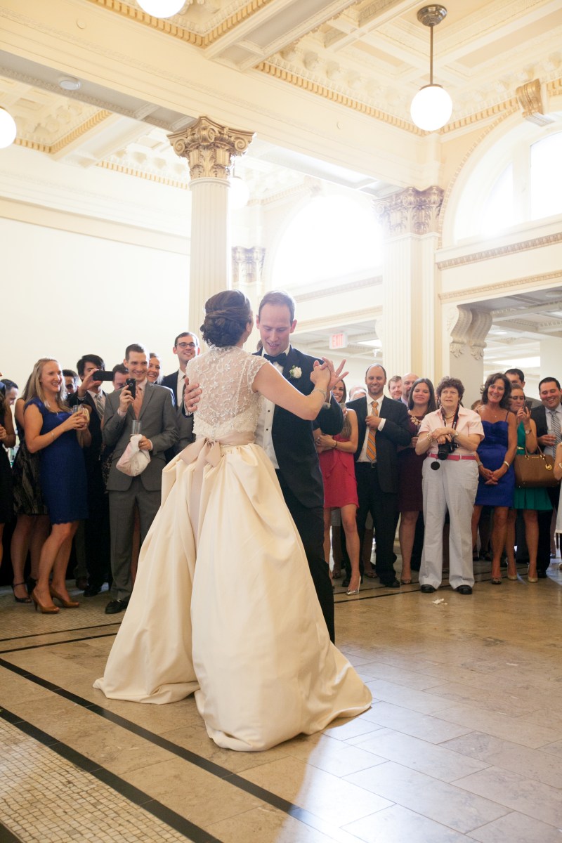 Jessica and Danny's Elegant Providence Public Library Wedding on The Newport Bride Rhode Island Wedding Blog