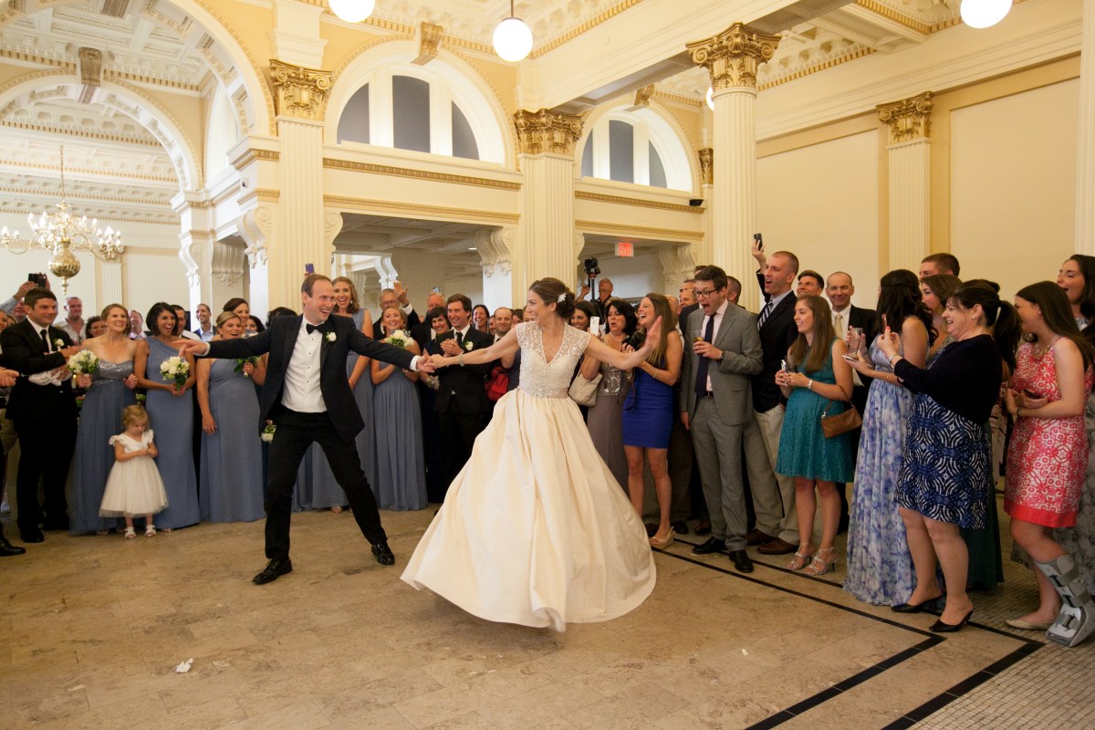 Jessica and Danny's Elegant Providence Public Library Wedding on The Newport Bride Rhode Island Wedding Blog