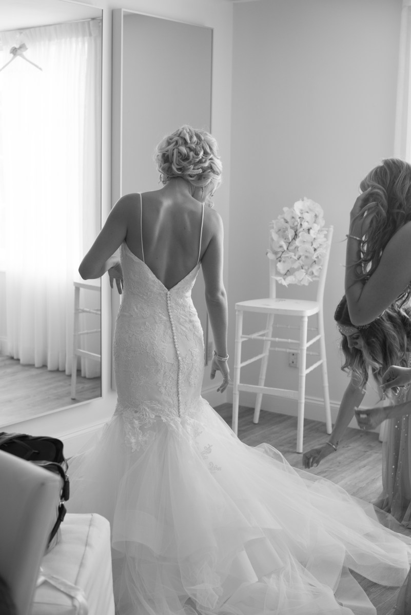 Kristin and Derek's Elegant Glittering Gold and Crisp White Belle Mer Wedding on The Newport Bride a Rhode Island Wedding Blog