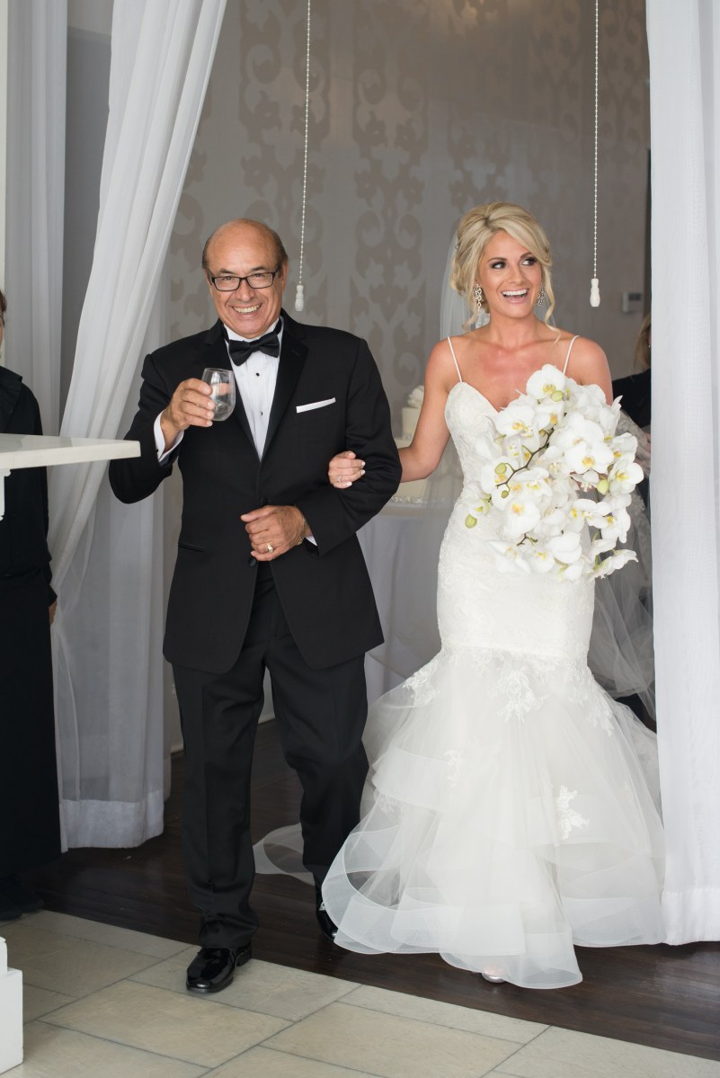 Kristin and Derek's Elegant Glittering Gold and Crisp White Belle Mer Wedding on The Newport Bride a Rhode Island Wedding Blog