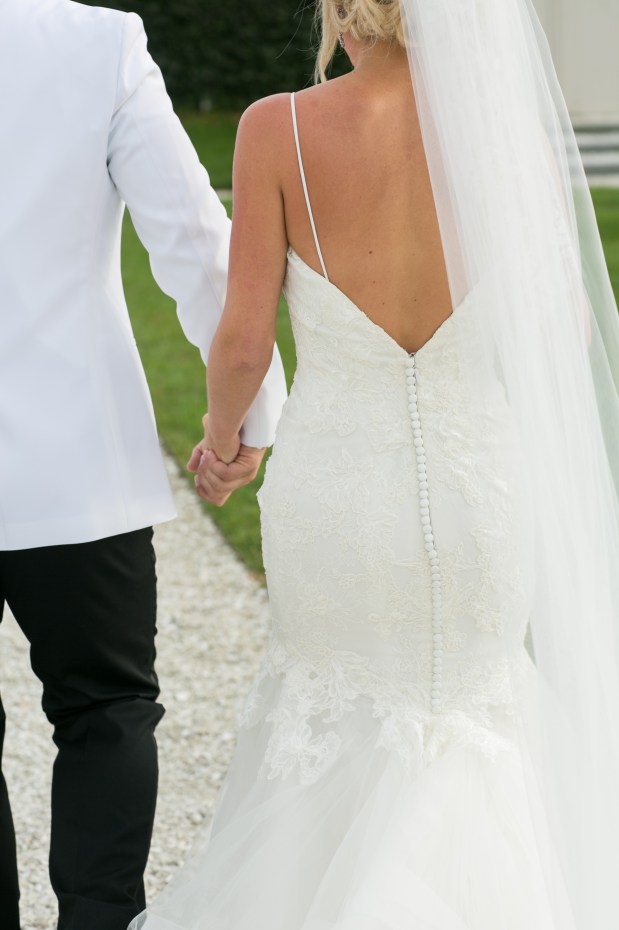 Kristin and Derek's Elegant Glittering Gold and Crisp White Belle Mer Wedding on The Newport Bride a Rhode Island Wedding Blog