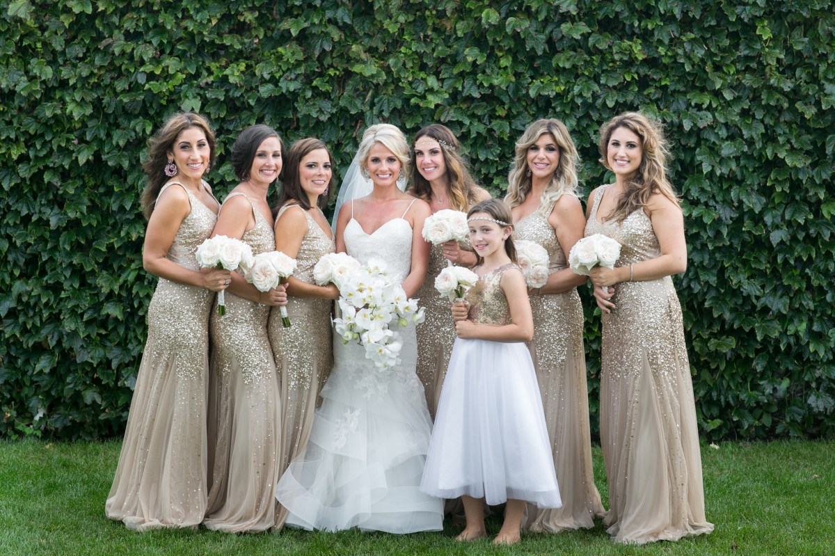 Kristin and Derek's Elegant Glittering Gold and Crisp White Belle Mer Wedding on The Newport Bride a Rhode Island Wedding Blog