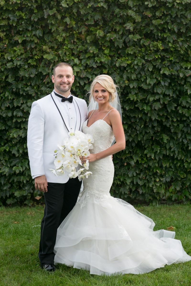 Kristin and Derek's Elegant Glittering Gold and Crisp White Belle Mer Wedding on The Newport Bride a Rhode Island Wedding Blog