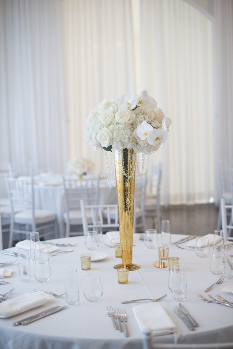 Kristin and Derek's Elegant Glittering Gold and Crisp White Belle Mer Wedding on The Newport Bride a Rhode Island Wedding Blog