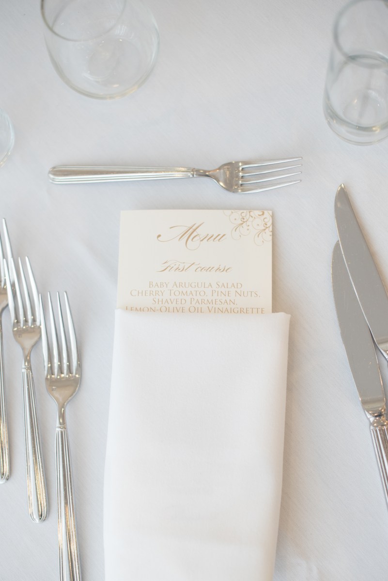 Kristin and Derek's Elegant Glittering Gold and Crisp White Belle Mer Wedding on The Newport Bride a Rhode Island Wedding Blog