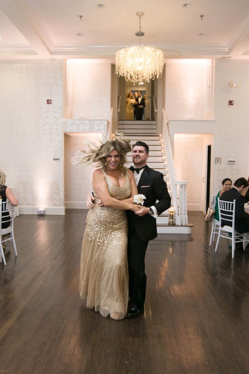 Kristin and Derek's Elegant Glittering Gold and Crisp White Belle Mer Wedding on The Newport Bride a Rhode Island Wedding Blog