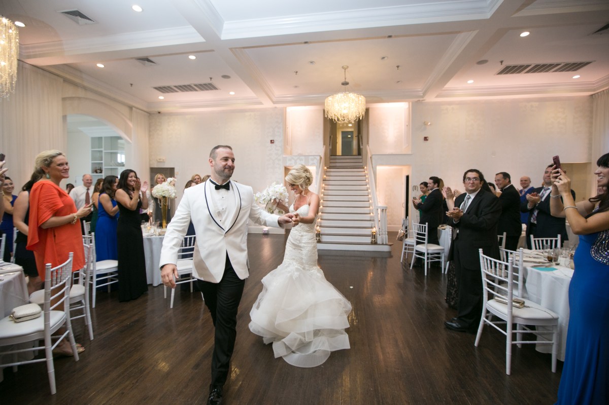 Kristin and Derek's Elegant Glittering Gold and Crisp White Belle Mer Wedding on The Newport Bride a Rhode Island Wedding Blog