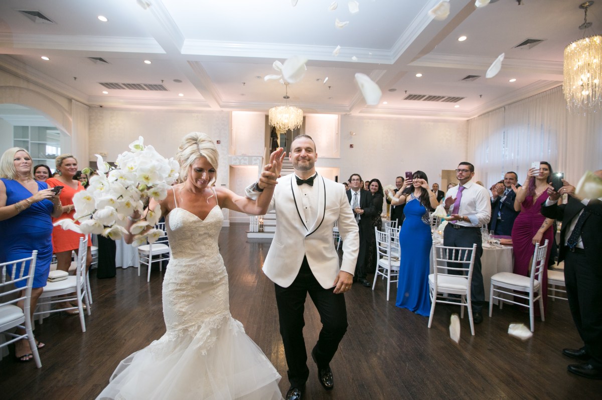 Kristin and Derek's Elegant Glittering Gold and Crisp White Belle Mer Wedding on The Newport Bride a Rhode Island Wedding Blog