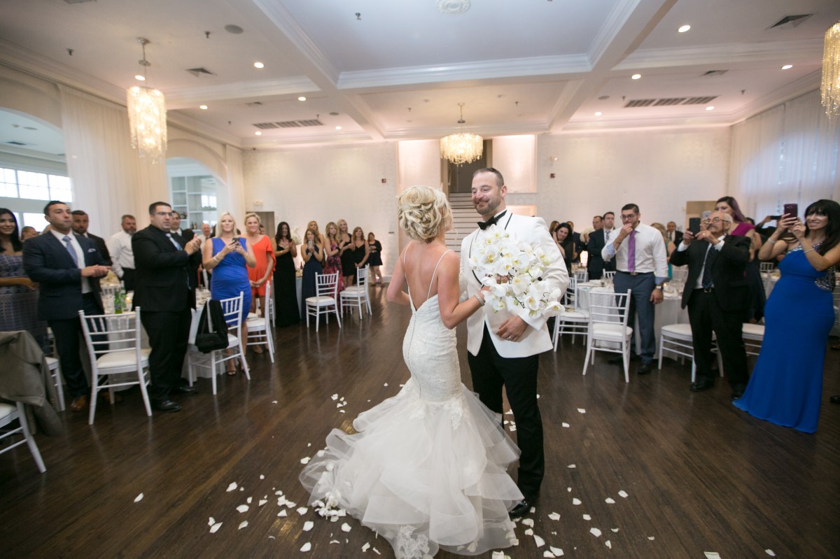 Kristin and Derek's Elegant Glittering Gold and Crisp White Belle Mer Wedding on The Newport Bride a Rhode Island Wedding Blog
