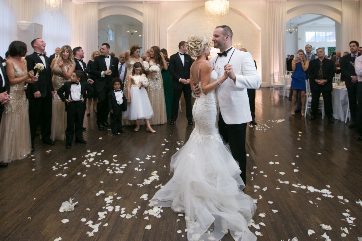 Kristin and Derek's Elegant Glittering Gold and Crisp White Belle Mer Wedding on The Newport Bride a Rhode Island Wedding Blog