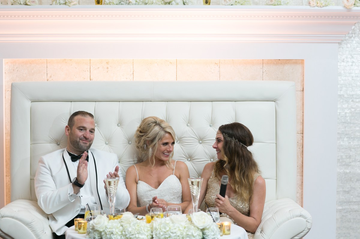 Kristin and Derek's Elegant Glittering Gold and Crisp White Belle Mer Wedding on The Newport Bride a Rhode Island Wedding Blog