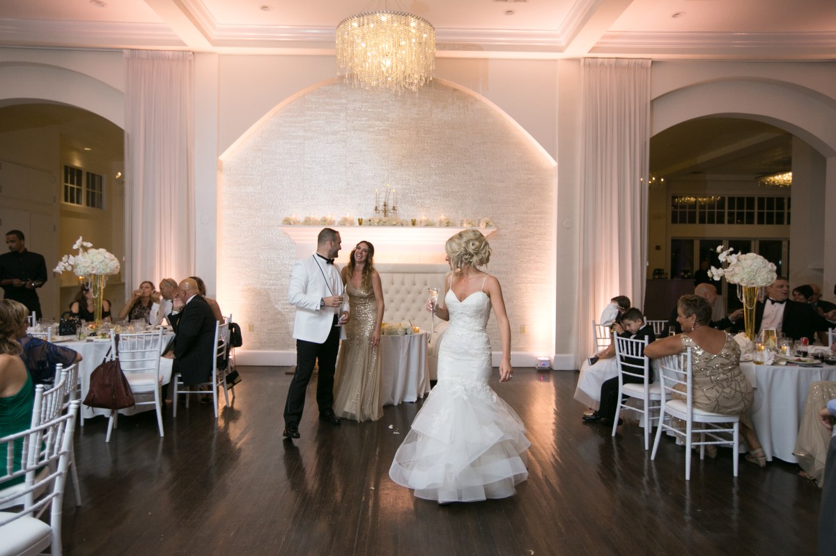 Kristin and Derek's Elegant Glittering Gold and Crisp White Belle Mer Wedding on The Newport Bride a Rhode Island Wedding Blog