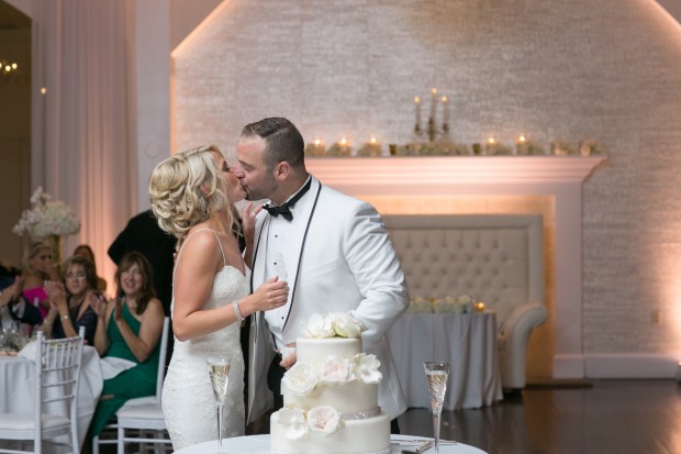 Kristin and Derek's Elegant Glittering Gold and Crisp White Belle Mer Wedding on The Newport Bride a Rhode Island Wedding Blog