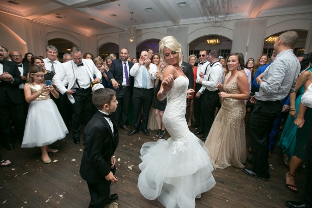 Kristin and Derek's Elegant Glittering Gold and Crisp White Belle Mer Wedding on The Newport Bride a Rhode Island Wedding Blog