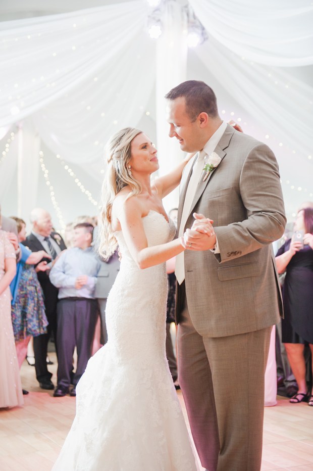 Summer Garden Wedding at a historic mansion in Bristol, RI on The Newport Bride