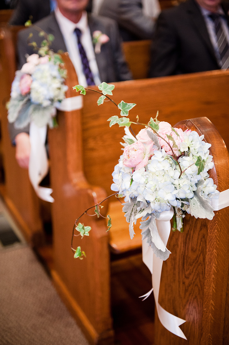 Summer Garden Wedding at a historic mansion in Bristol, RI on The Newport Bride