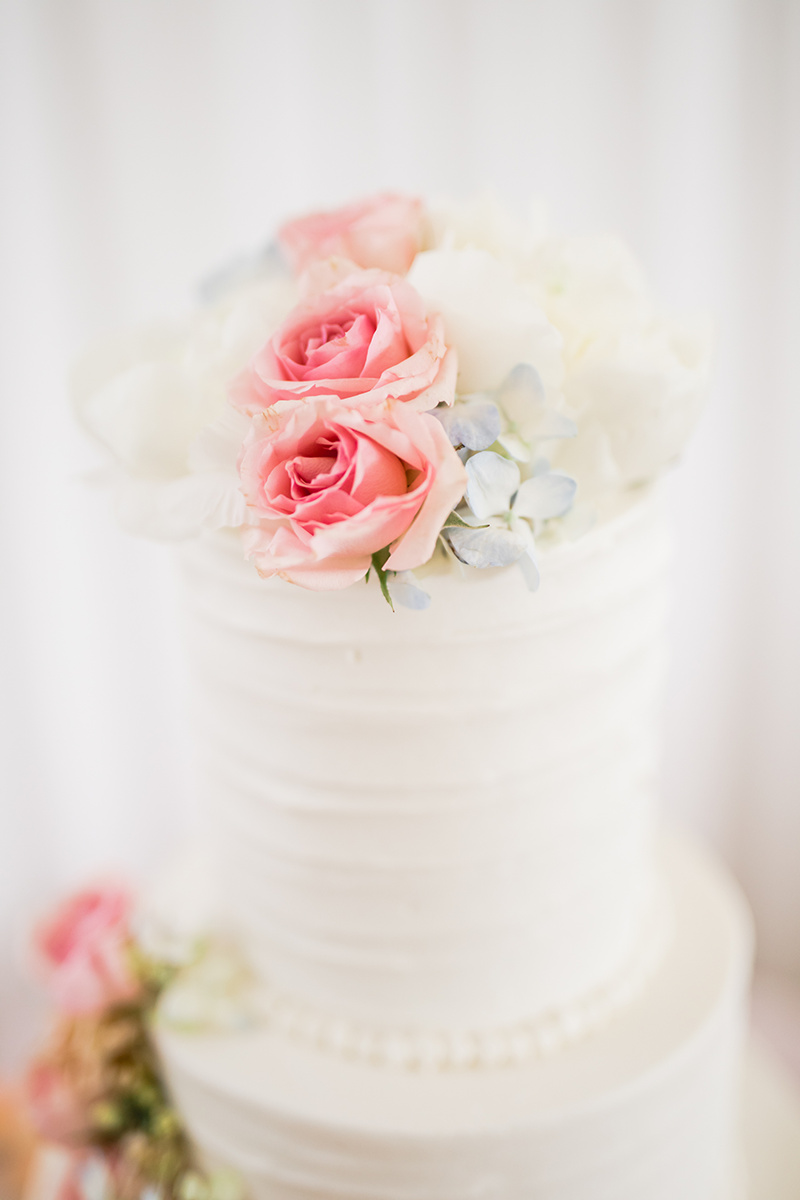 Summer Garden Wedding at a historic mansion in Bristol, RI on The Newport Bride