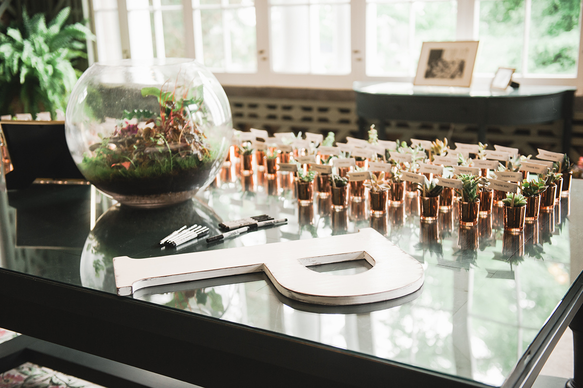 Summer Garden Wedding at a historic mansion in Bristol, RI on The Newport Bride