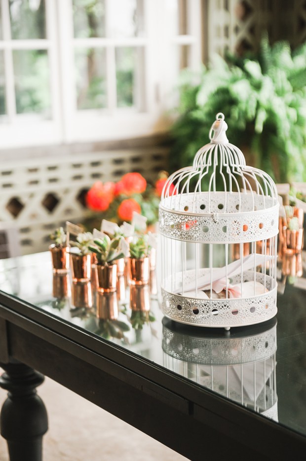 Summer Garden Wedding at a historic mansion in Bristol, RI on The Newport Bride