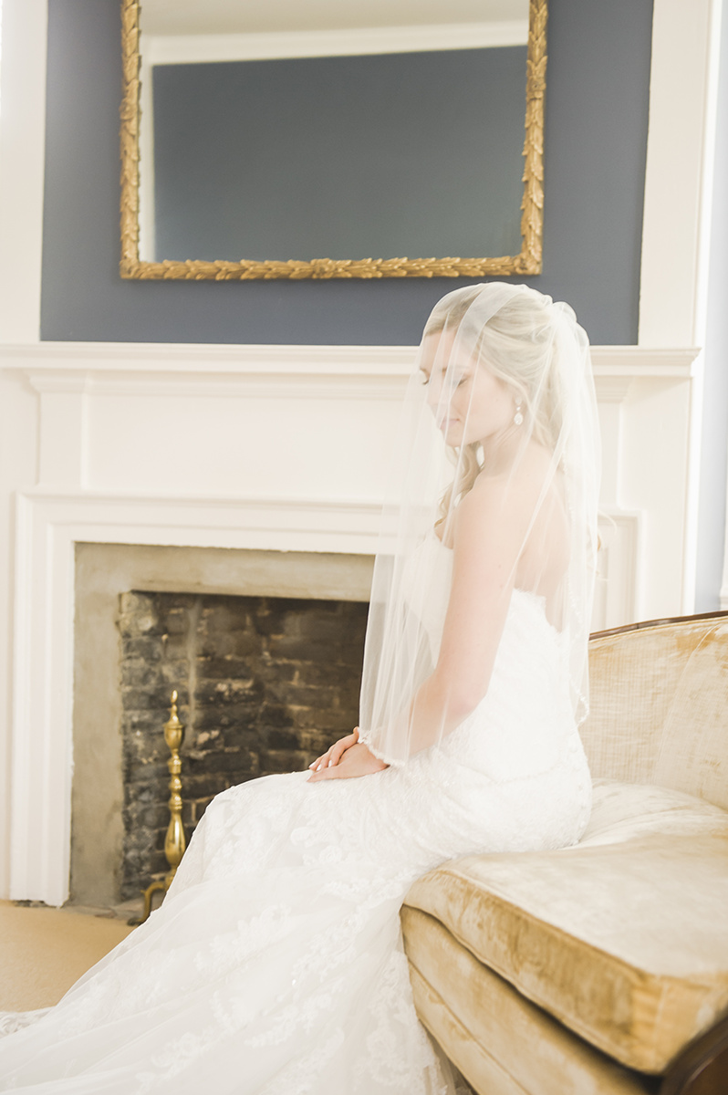 Summer Garden Wedding at a historic mansion in Bristol, RI on The Newport Bride