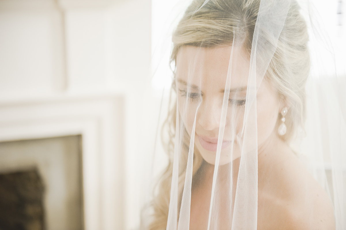 Summer Garden Wedding at a historic mansion in Bristol, RI on The Newport Bride