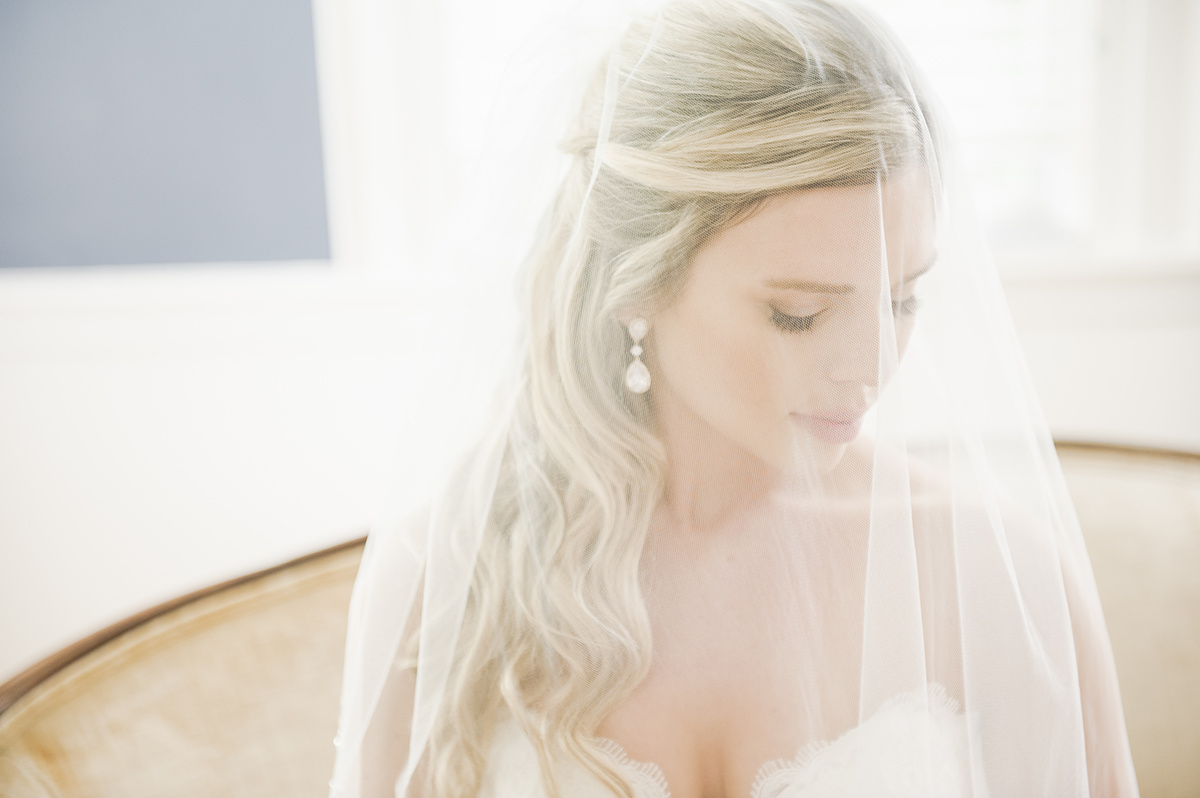 Summer Garden Wedding at a historic mansion in Bristol, RI on The Newport Bride