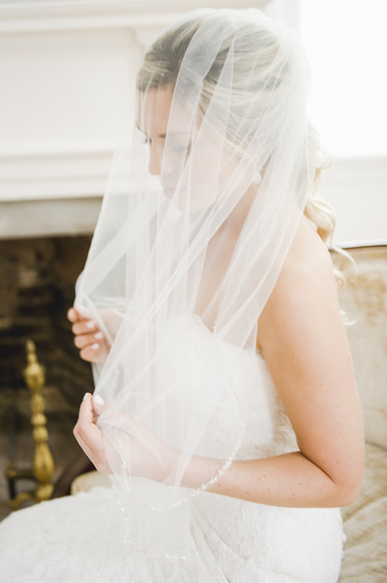 Summer Garden Wedding at a historic mansion in Bristol, RI on The Newport Bride