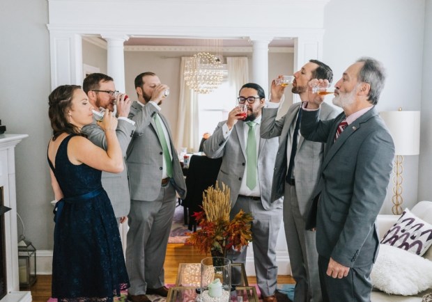 Kate and Tyrone's Roger Williams Casino Wedding on The Newport Bride