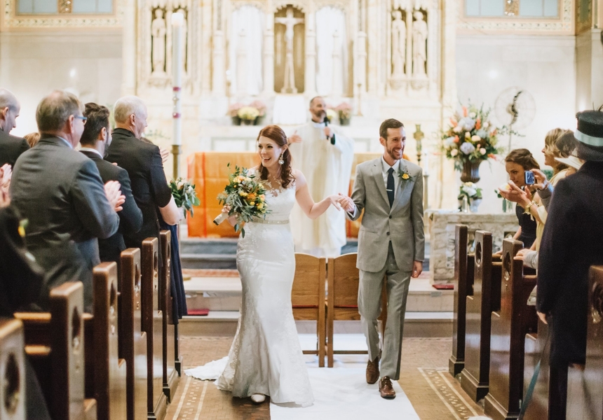 Kate and Tyrone's Roger Williams Casino Wedding on The Newport Bride