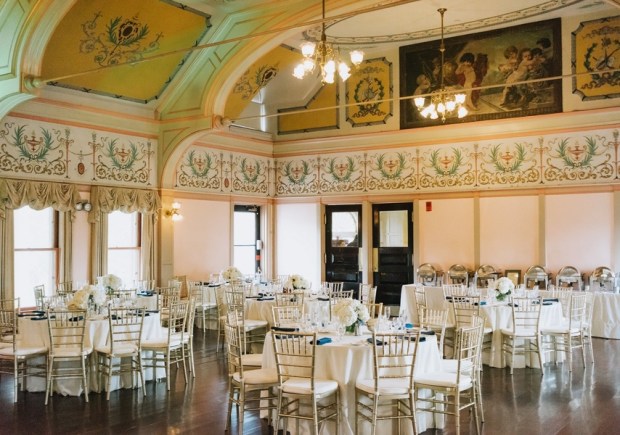 Kate and Tyrone's Roger Williams Casino Wedding on The Newport Bride